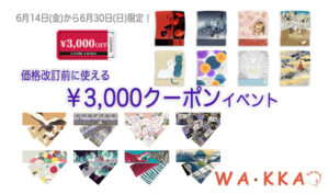 公式ONLINE SHOP｜価格改定前3,000円OFFクーポンイベント